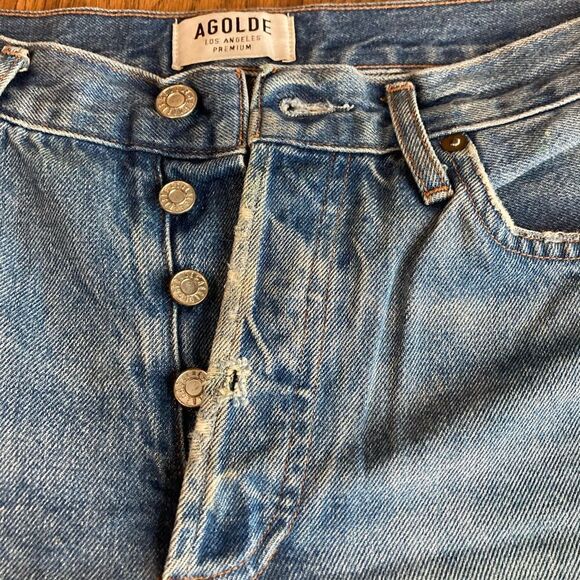 Agolde Jeans/Agolde Feel Good Classic High Rise Jeans Size 26 - Picture 6 of 12